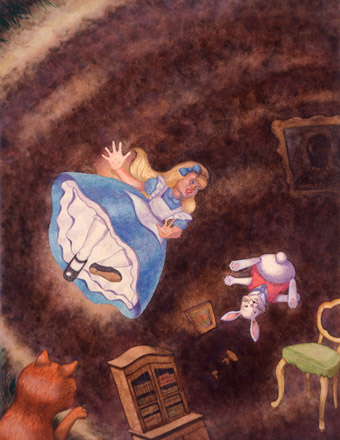 Alice - watercolor